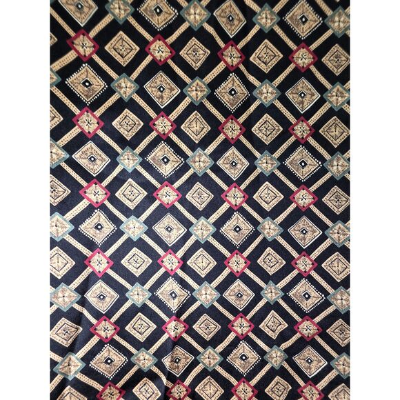 Victoria's Secret Vintage Pajama Set Loungewear Gold/Black Multi Medium - Picture 11 of 11